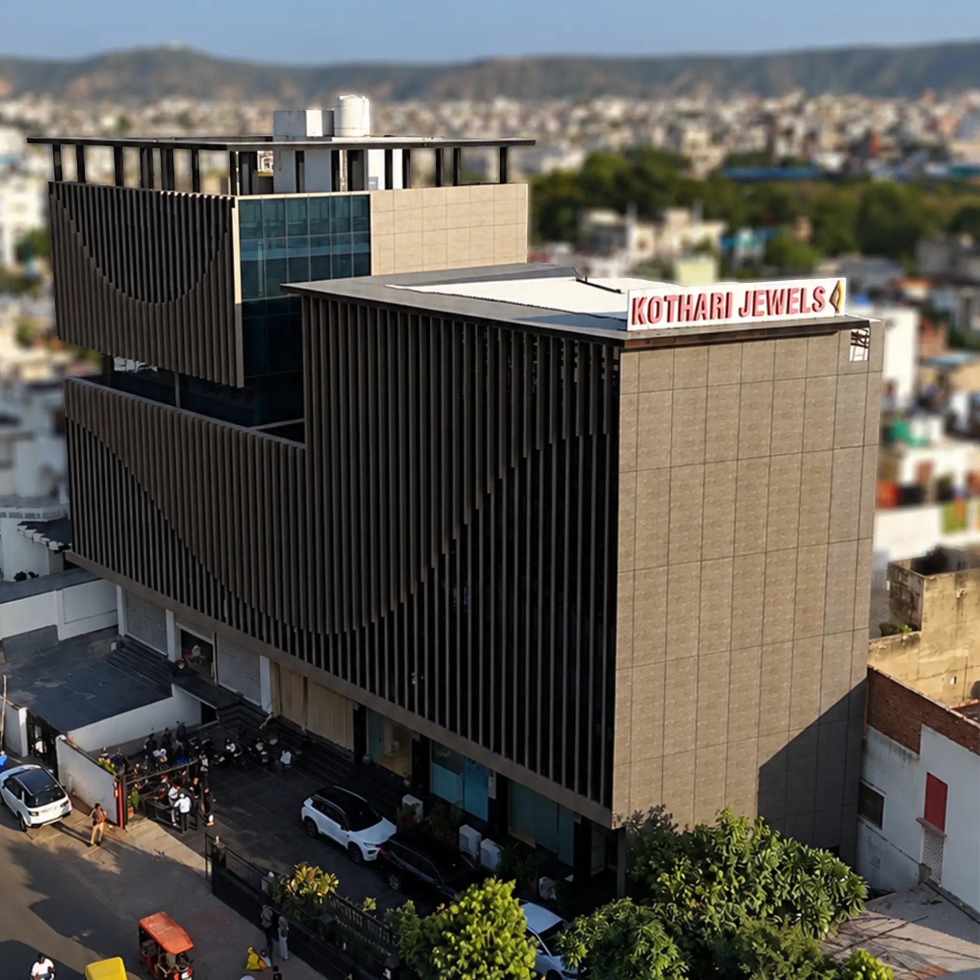 The KOTHARI JEWELS house on Govind Marg, Jaipur
